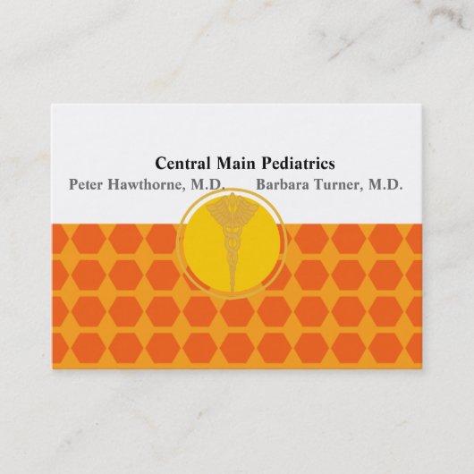 Doktoren Medical Apppointment Beehive Retro Terminkarte (Vorderseite)