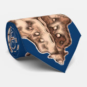 Doktoren Spine Necktie Design Krawatte (Gerollt)