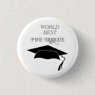 Doktorfeier Abschlussfeier Promotion Universität P Button