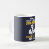 Doktorgrad-Großvater Kaffeetasse (Vorderseite Links)