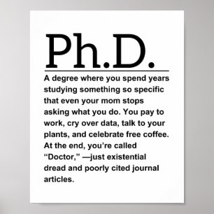 Doktorgrad Poster