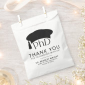 Doktorhut Danke für die Promotion Geschenktütchen (Ausgeschnitten)