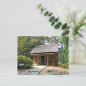 Doktorhütte Antebellum-Stone-Berg Postkarte (Stehend Vorderseite)