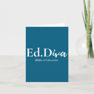 Doktorin der Erziehungswissenschaften EDD Diva Dok Karte
