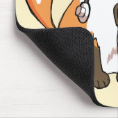 Doktoroder KrankenschwesterFox, der niedliche Mousepad (Ecke)