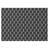 Doktortitel Abschluss Grad Graduate Black Tischdecke (Vorderseite (Horizontal))