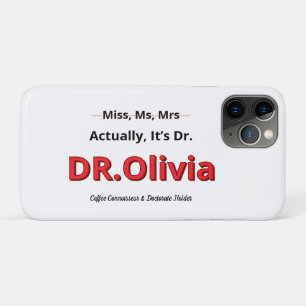Doktortitel Abschluss tatsächlich, es ist Dr. Funn Case-Mate iPhone Hülle