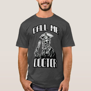Doktortitel Mortarboard Funny Doctor T-Shirt