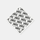 Doktortitel und Diplome (schwarz) Serviette (Ecke)