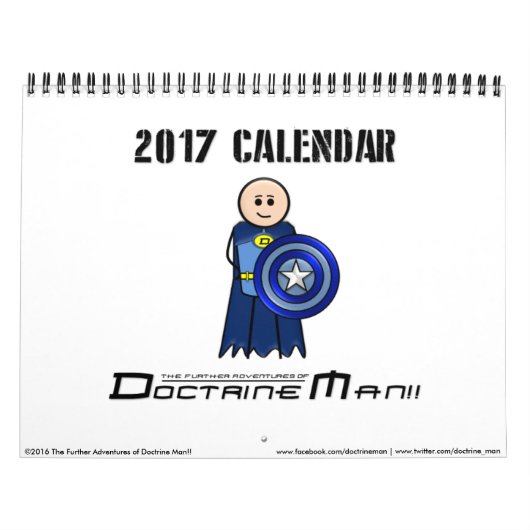Doktrin Man Calendar 2017 Kalender (Titelbild)