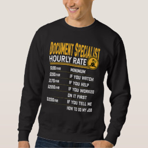 Dokument Fachlicher Sachverständiger für Stundensä Sweatshirt