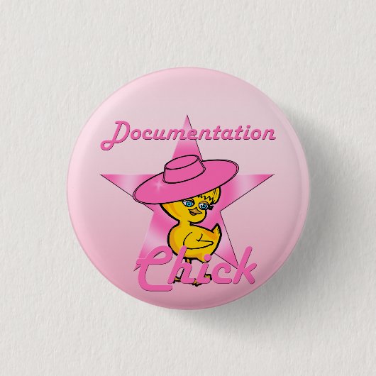 Dokumentationskick #8 button (Vorderseite)