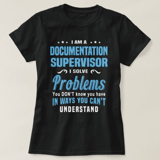 Dokumentationsleiter T-Shirt (Design vorne)