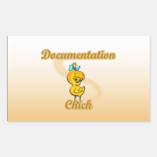 Dokumentationstich Rechteckiger Aufkleber (Vorderseite)