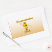 Dokumentationstich Rechteckiger Aufkleber (Umschlag)