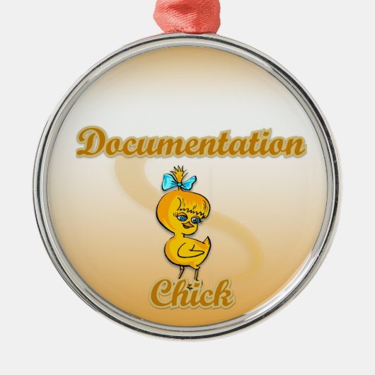 Dokumentationstich Silbernes Ornament (Vorne)