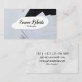 Dokumente Rosa Rechtsanwalt Paralegal Visitenkarte (Vorne/Hinten)