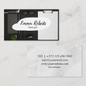 Dokumente Rosa Rechtsanwalt Paralegal Visitenkarte (Vorne/Hinten)