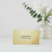 Dokumentenpapier Visitenkarte (Stehend Vorderseite)