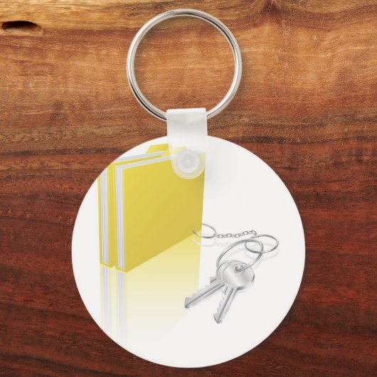 Dokumentensicherheitskonzept für Computerdateischl Schlüsselanhänger (Vorderseite)