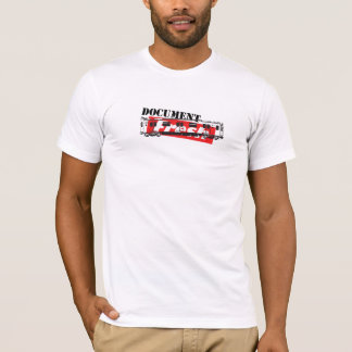DOKUMENTIEREN Sie das frische/den Zug frisch T-Shirt