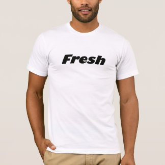 DOKUMENTIEREN Sie den frischen/schwarzen T-Shirt