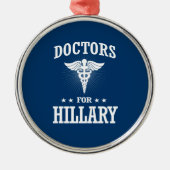 DOKUMOREN FÜR HILLARY SILBERNES ORNAMENT (Vorne)