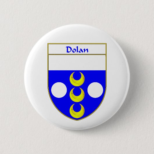 Dolan Wappen/Familienwappen Button (Vorderseite)