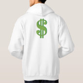 Dolar, Zeichen, 3D Hoodie (Rückseite)
