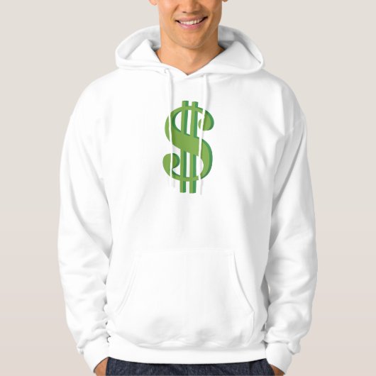 Dolar, Zeichen, 3D Hoodie (Vorderseite)