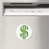 Dolar, Zeichen, 3D Magnet (In Situ (Geschirrspüler))