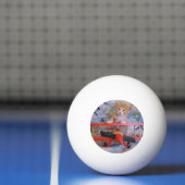 Dolce Airplane Pilot - Kitten / Cat Ping Pong Ball Tischtennisball (Netto)