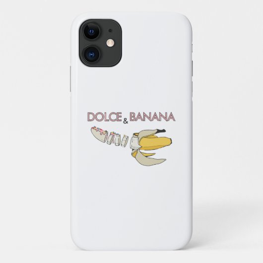 Dolce and Banane Case-Mate iPhone Hülle (Rückseite)