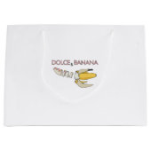 Dolce and Banane Große Geschenktüte (Vorderseite)