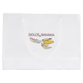 Dolce and Banane Große Geschenktüte (Rückseite)