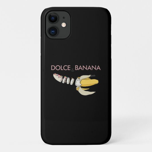 Dolce & Banana Case-Mate iPhone Hülle (Rückseite)
