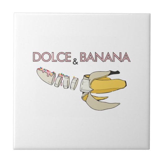 Dolce & Banana Fliese (Vorderseite)