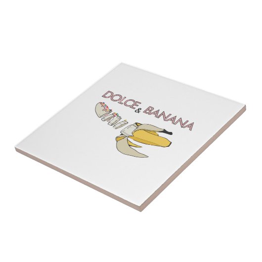 Dolce & Banana Fliese (Seite)