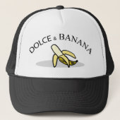 Dolce & Banana-Hut Truckerkappe (Vorderseite)