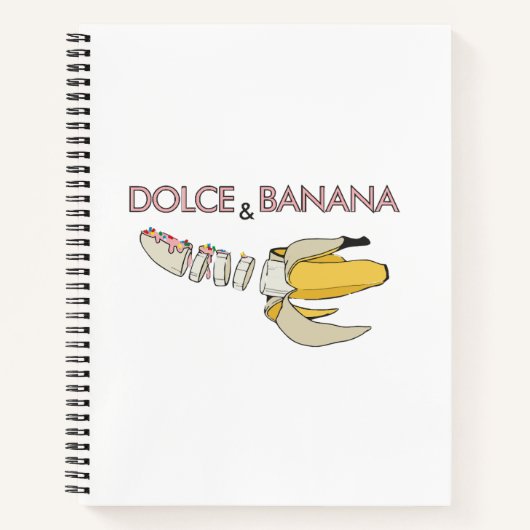Dolce & Banana Notizblock (Vorderseite)