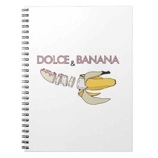 Dolce & Banana Notizblock (Vorderseite)