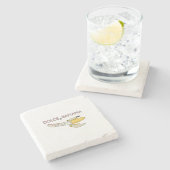 Dolce & Banana Steinuntersetzer (Seitenansicht)