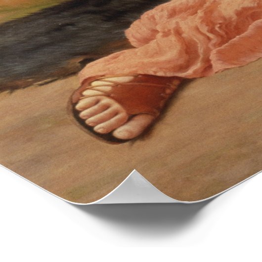 Dolce Far Niente, 1904 Poster (Ecke)