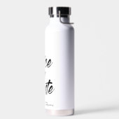 Dolce far niente - Handyhülle (Weiß) Trinkflasche (Links)