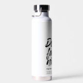 Dolce far niente - Handyhülle (Weiß) Trinkflasche (Rechts)