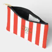 Dolce Far Niente Italien Rote Cabana Wandern Zubehörtasche (Offen)