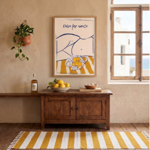 "Dolce Far Niente" Italienische Sommerkollektion  Poster