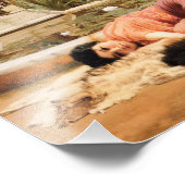 Dolce Far Niente von John Godward Fotodruck (Ecke)