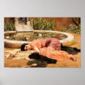 Dolce Far Niente von John Godward Poster (Vorne)