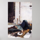 DoLCE FaR NiENTE, von John William Waterhouse -187 Poster (Vorne)